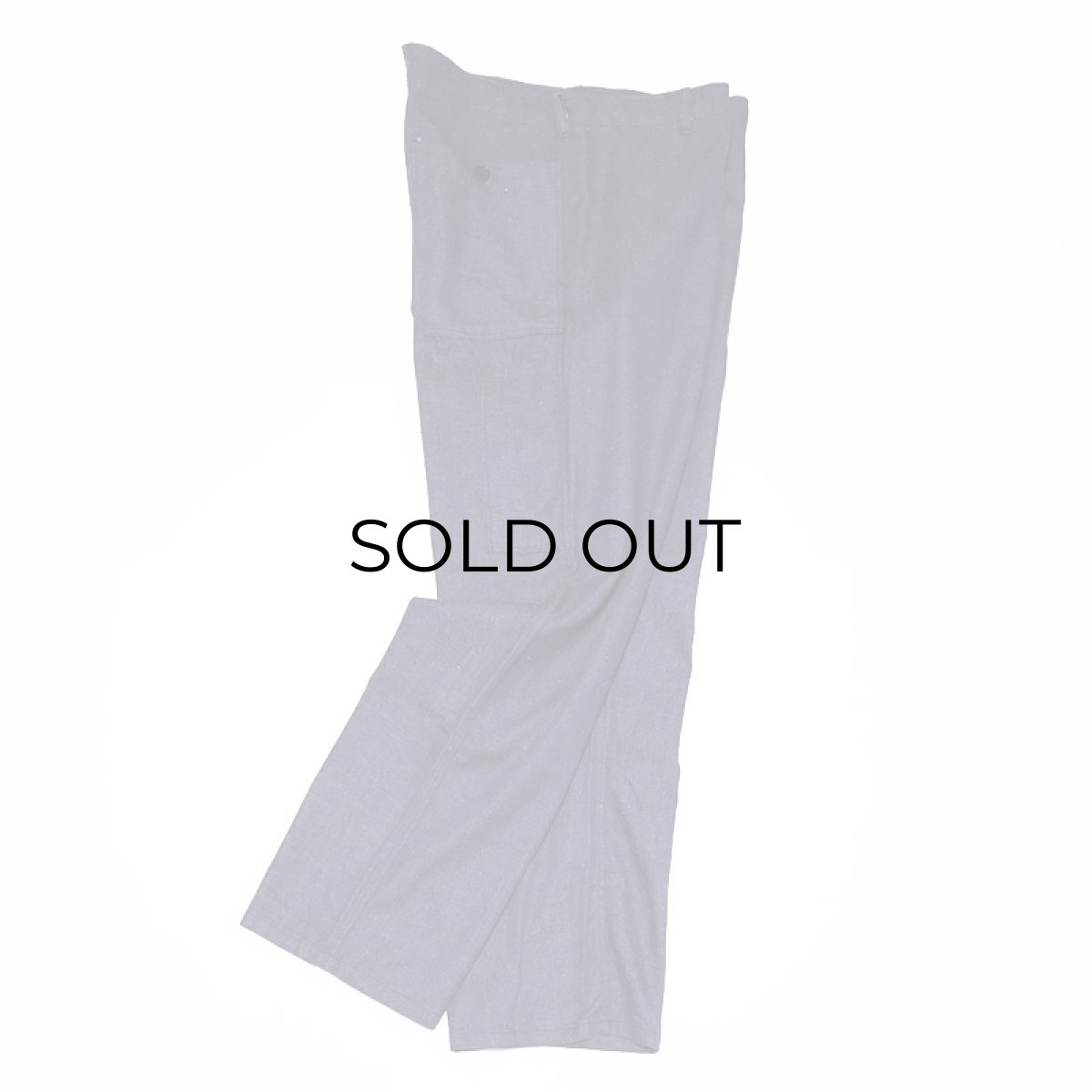 画像3: OLD UNKNOWN BRAND Lt.Oz DENIM GERMAN WORK PANTS　【W37 x L29 程度】 (3)