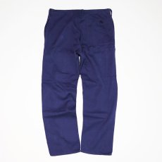 画像4: OLD UNKNOWN BRAND COTTON TWILL EURO WORK PANTS　【W32 x L28 程度】 (4)