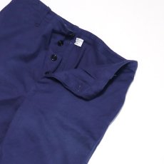 画像5: OLD UNKNOWN BRAND COTTON TWILL EURO WORK PANTS　【W32 x L28 程度】 (5)