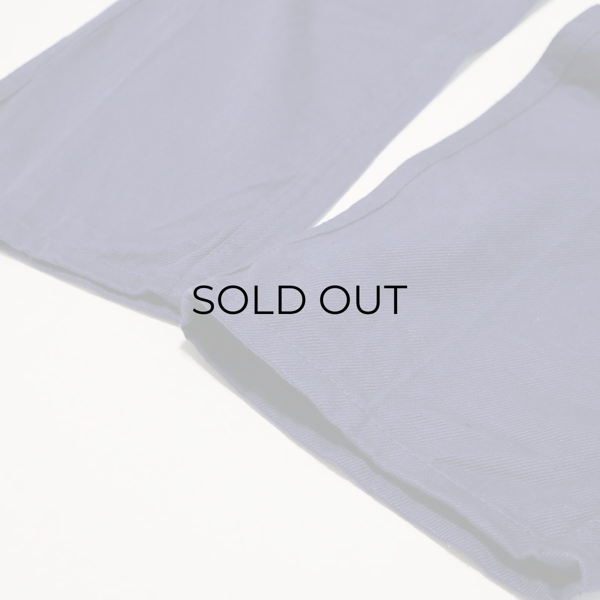 画像8: OLD UNKNOWN BRAND COTTON TWILL EURO WORK PANTS　【W32 x L28 程度】 (8)