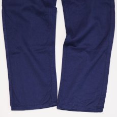 画像7: OLD UNKNOWN BRAND COTTON TWILL EURO WORK PANTS　【W32 x L28 程度】 (7)