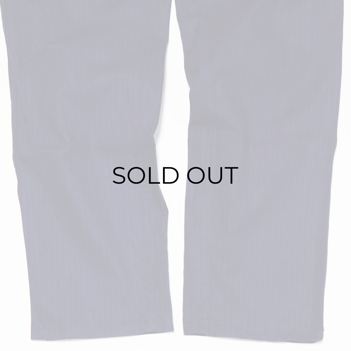 画像6: OLD UNKNOWN BRAND COTTON HERRINGBONE TWILL GERMAN WORK PANTS　【W36 x L31 程度】 (6)
