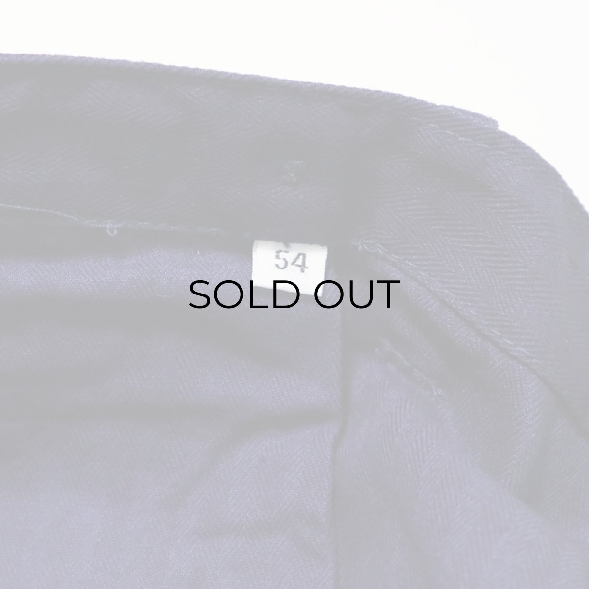 画像10: OLD UNKNOWN BRAND COTTON HERRINGBONE TWILL GERMAN WORK PANTS　【W36 x L31 程度】 (10)