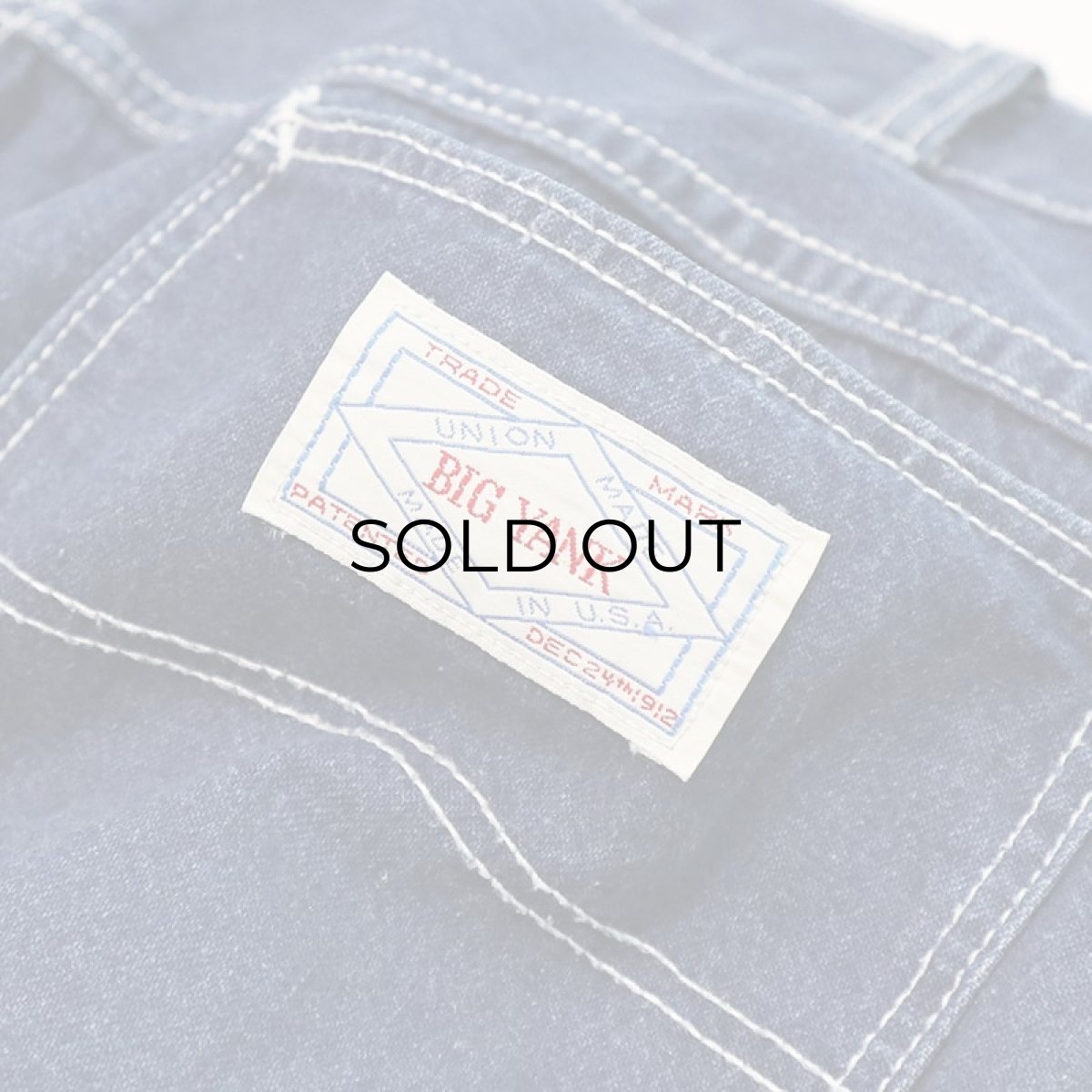 画像9: 80's BIG YANK DENIM PAINTER PANTS 【W36 x L30.5 程度】 (9)