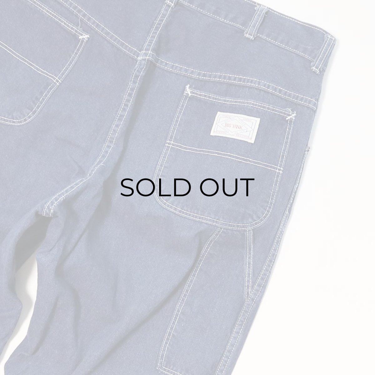 画像8: 80's BIG YANK DENIM PAINTER PANTS 【W36 x L30.5 程度】 (8)
