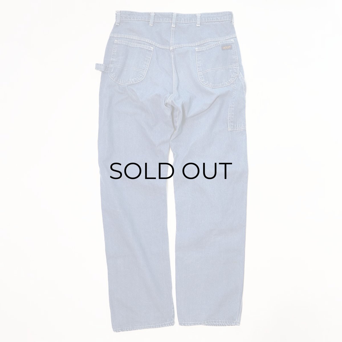 画像4: 80's DEE CEE DENIM PAINTER PANTS 【W35 x L35.5 程度】 (4)