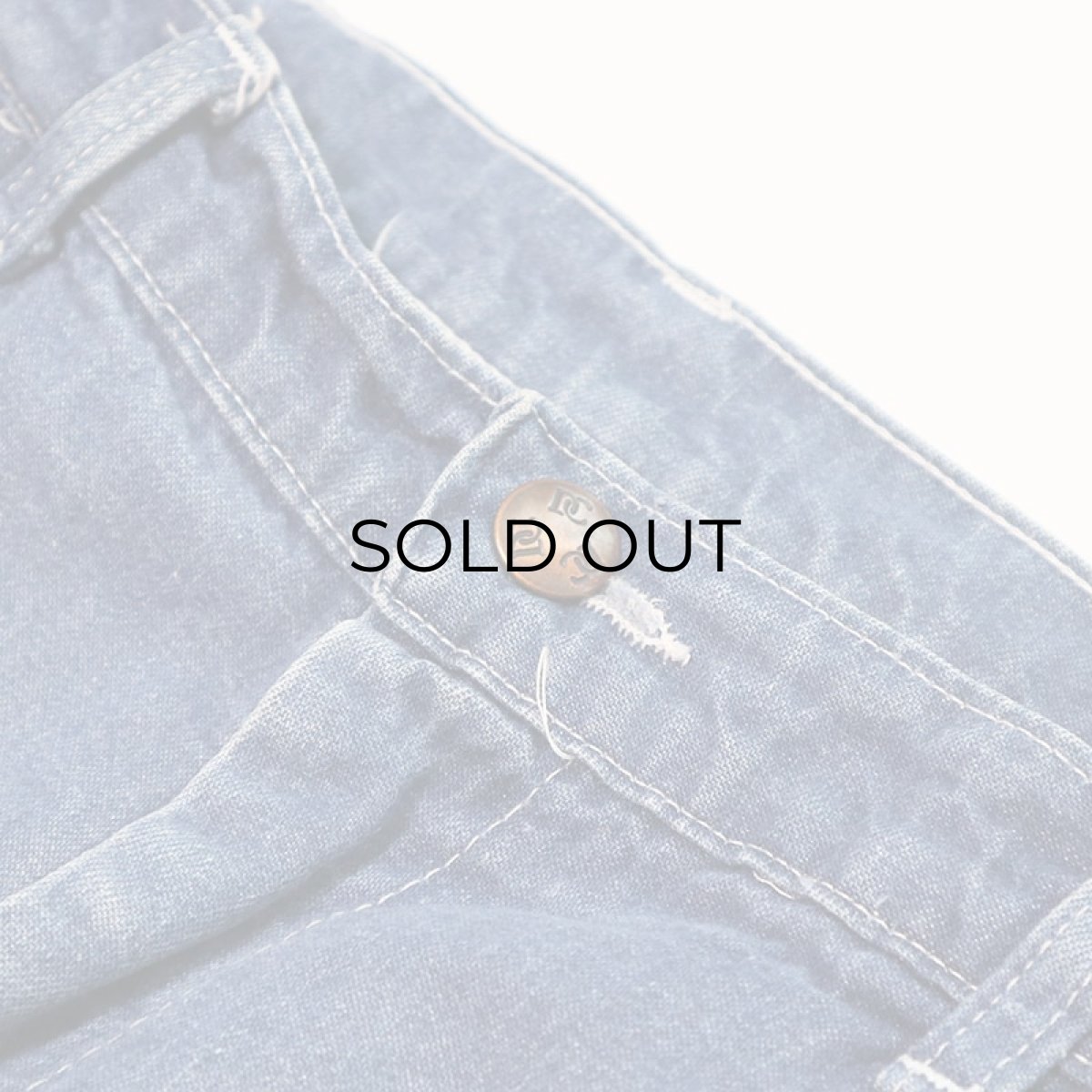 画像7: 80's DEE CEE DENIM PAINTER PANTS 【W35 x L35.5 程度】 (7)