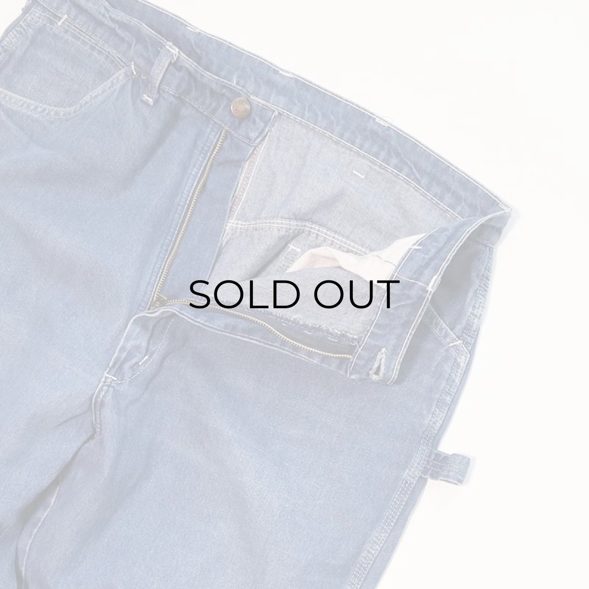 画像6: 80's DEE CEE DENIM PAINTER PANTS 【W35 x L35.5 程度】 (6)