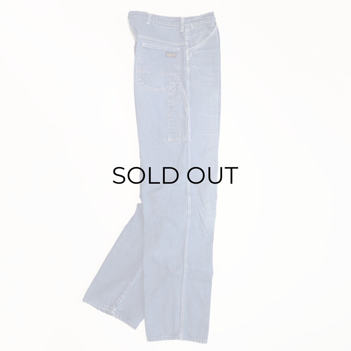 画像3: 80's DEE CEE DENIM PAINTER PANTS 【W35 x L35.5 程度】 (3)