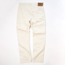 画像4: 80's LEVI'S 509 WHITE HOPSACK STRAIGHT PANTS "made in USA" 【W34 x L32 程度】 (4)