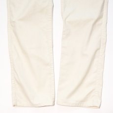 画像7: 80's LEVI'S 509 WHITE HOPSACK STRAIGHT PANTS "made in USA" 【W34 x L32 程度】 (7)