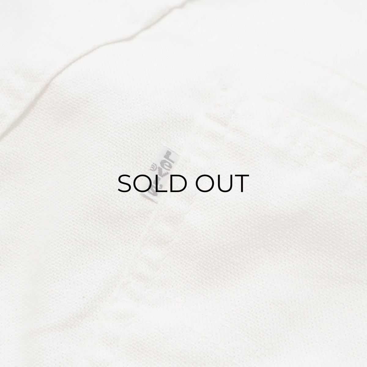 画像12: 80's LEVI'S 509 WHITE HOPSACK STRAIGHT PANTS "made in USA" 【W34 x L32 程度】 (12)