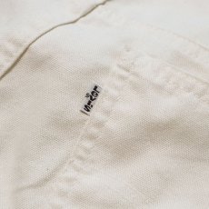 画像12: 80's LEVI'S 509 WHITE HOPSACK STRAIGHT PANTS "made in USA" 【W34 x L32 程度】 (12)