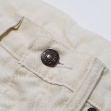 画像6: 80's LEVI'S 509 WHITE HOPSACK STRAIGHT PANTS "made in USA" 【W34 x L32 程度】 (6)