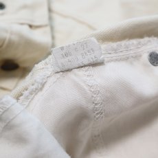 画像9: 80's LEVI'S 509 WHITE HOPSACK STRAIGHT PANTS "made in USA" 【W34 x L32 程度】 (9)