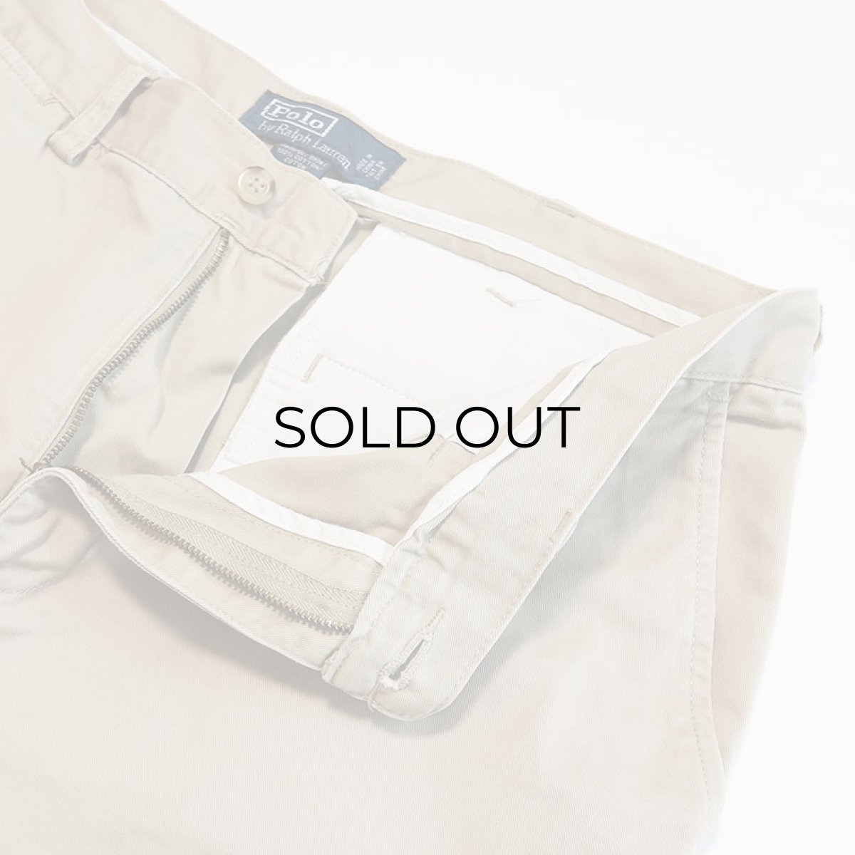 画像4: Polo by Ralph Lauren COTTON TWILL SHORTS【W35 程度】 (4)