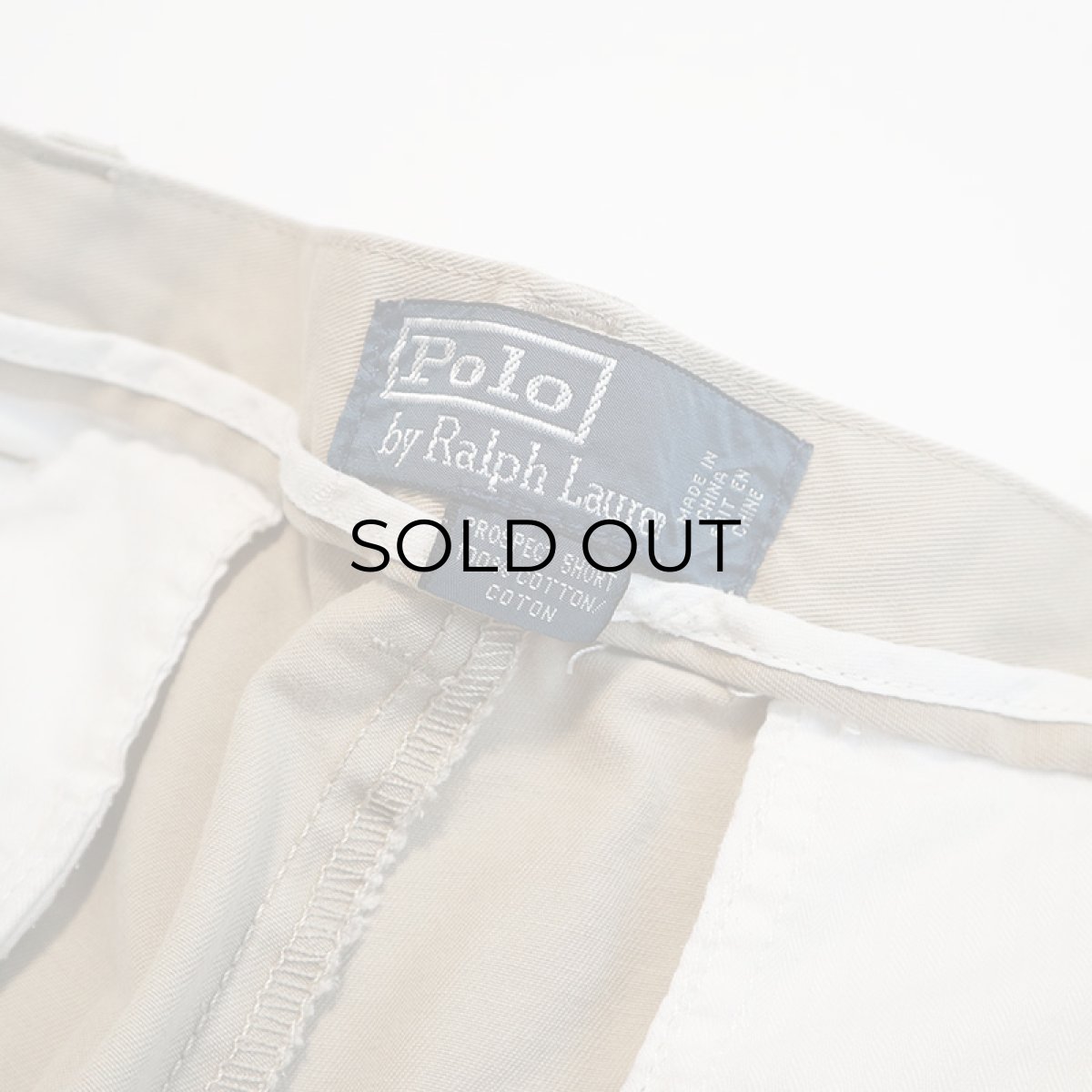 画像6: Polo by Ralph Lauren COTTON TWILL SHORTS【W35 程度】 (6)