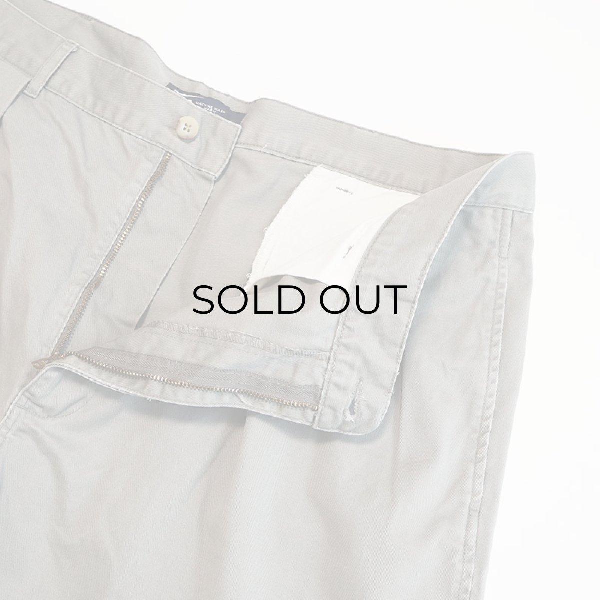 画像4: 90's Polo by Ralph Lauren "POLO CHINO" COTTON TWILL TUCK SHORTS【W37 程度】 (4)