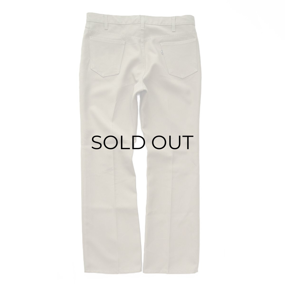 画像3: 80's LEVI'S 517 POLYESTER BOOTS CUT PANTS "made in USA" 【Size : W38 x L32 程度】 (3)