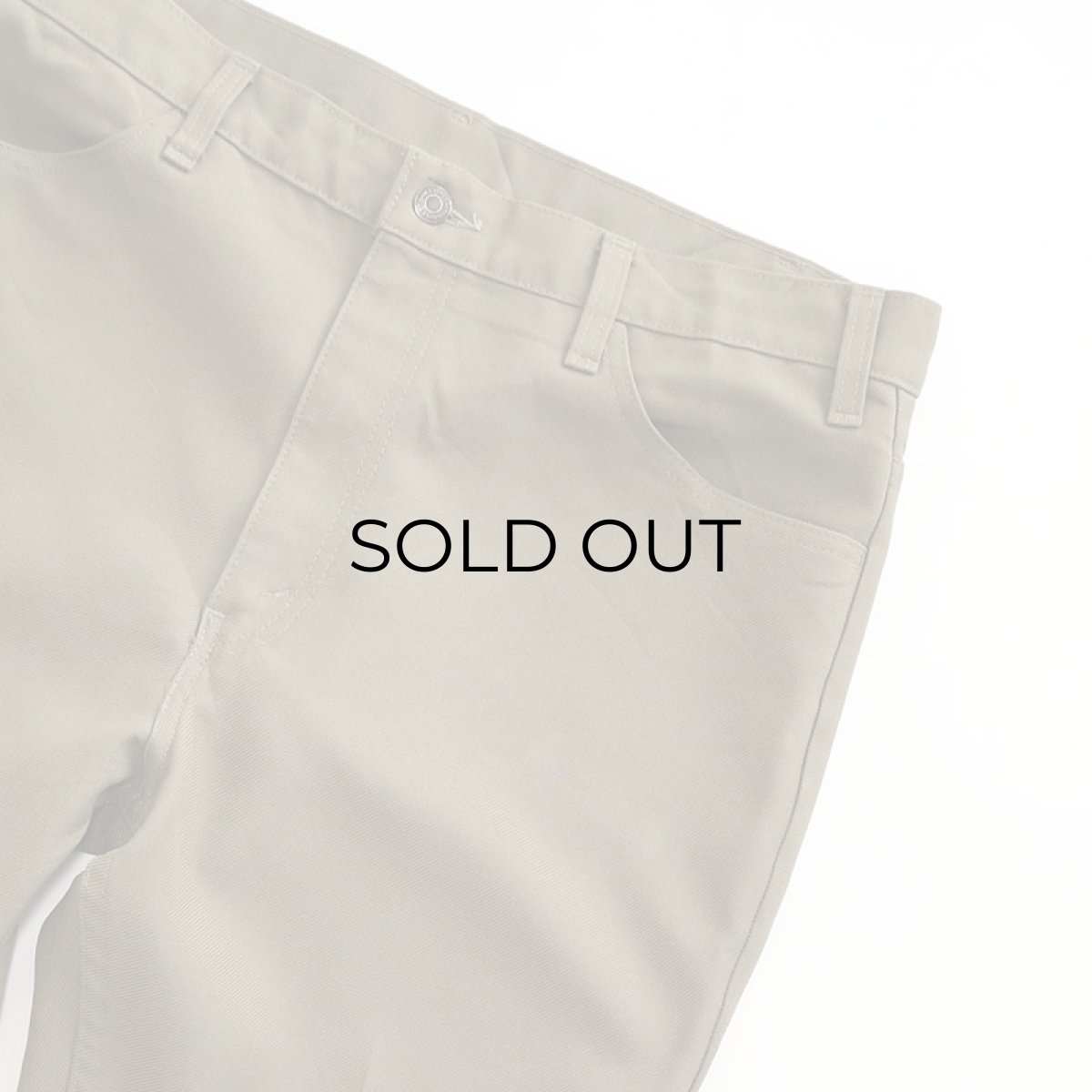 画像4: 80's LEVI'S 517 POLYESTER BOOTS CUT PANTS "made in USA" 【Size : W38 x L32 程度】 (4)