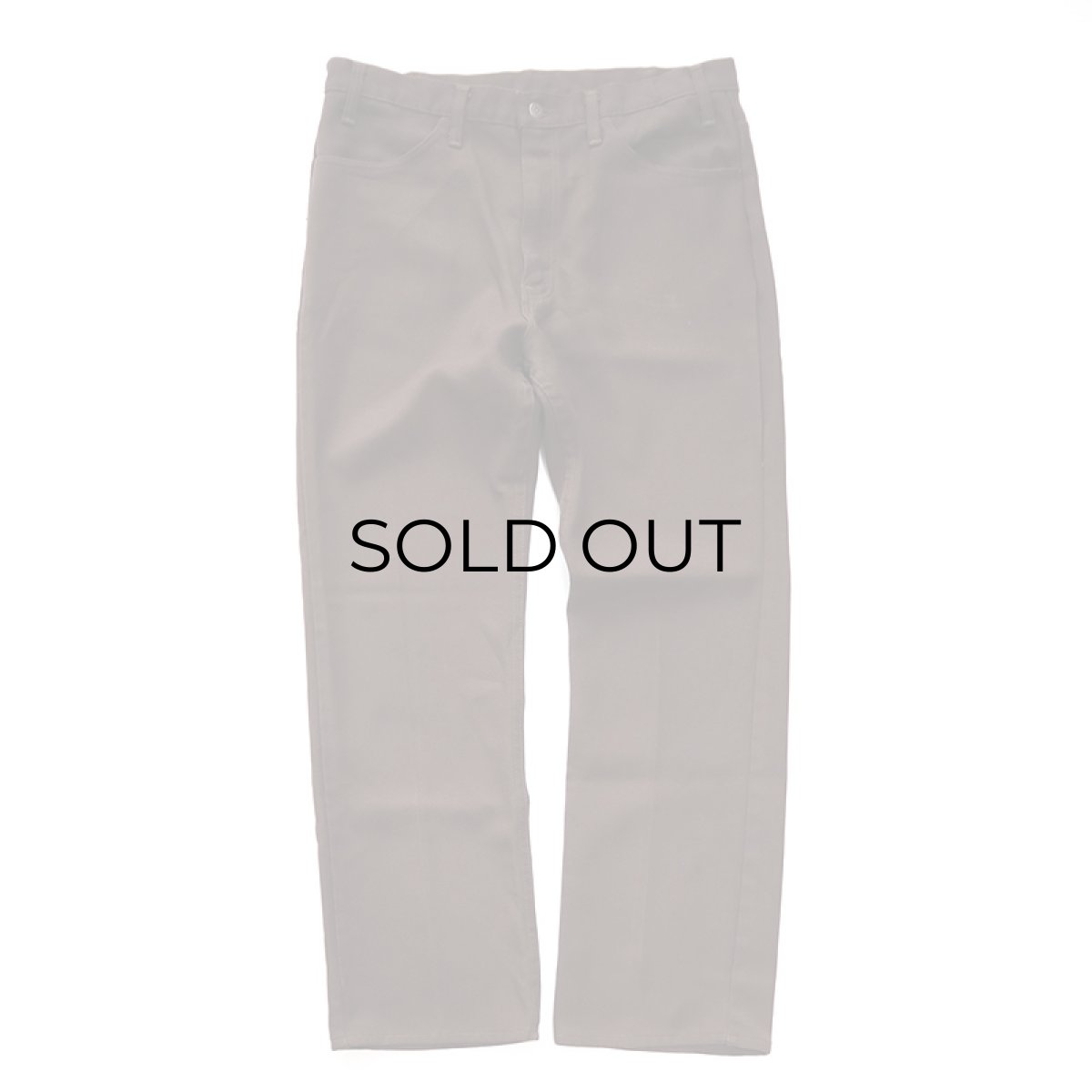 画像2: 80's LEVI'S 517 POLYESTER BOOTS CUT PANTS "made in USA" 【Size : W36 x L30 程度】 (2)