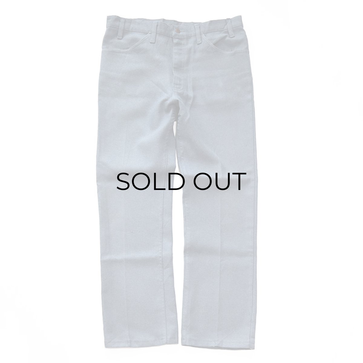 画像2: 〜90's LEVI'S 517 POLYESTER BOOTS CUT PANTS "made in USA" 【Size : W35 x L30.5 程度】 (2)