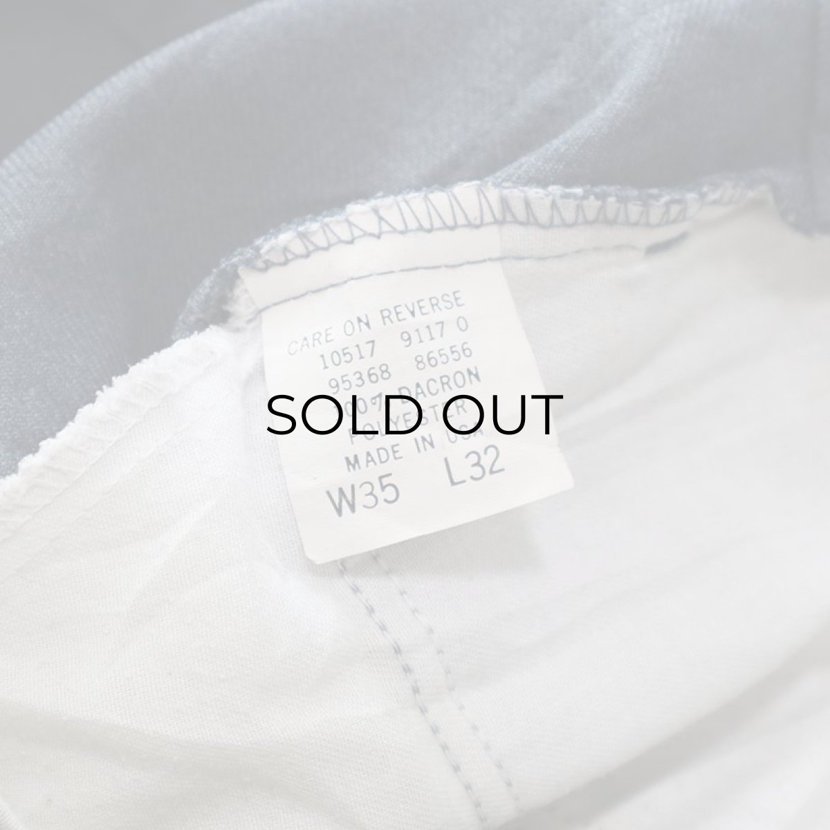 画像10: 〜90's LEVI'S 517 POLYESTER BOOTS CUT PANTS "made in USA" 【Size : W35 x L30.5 程度】 (10)