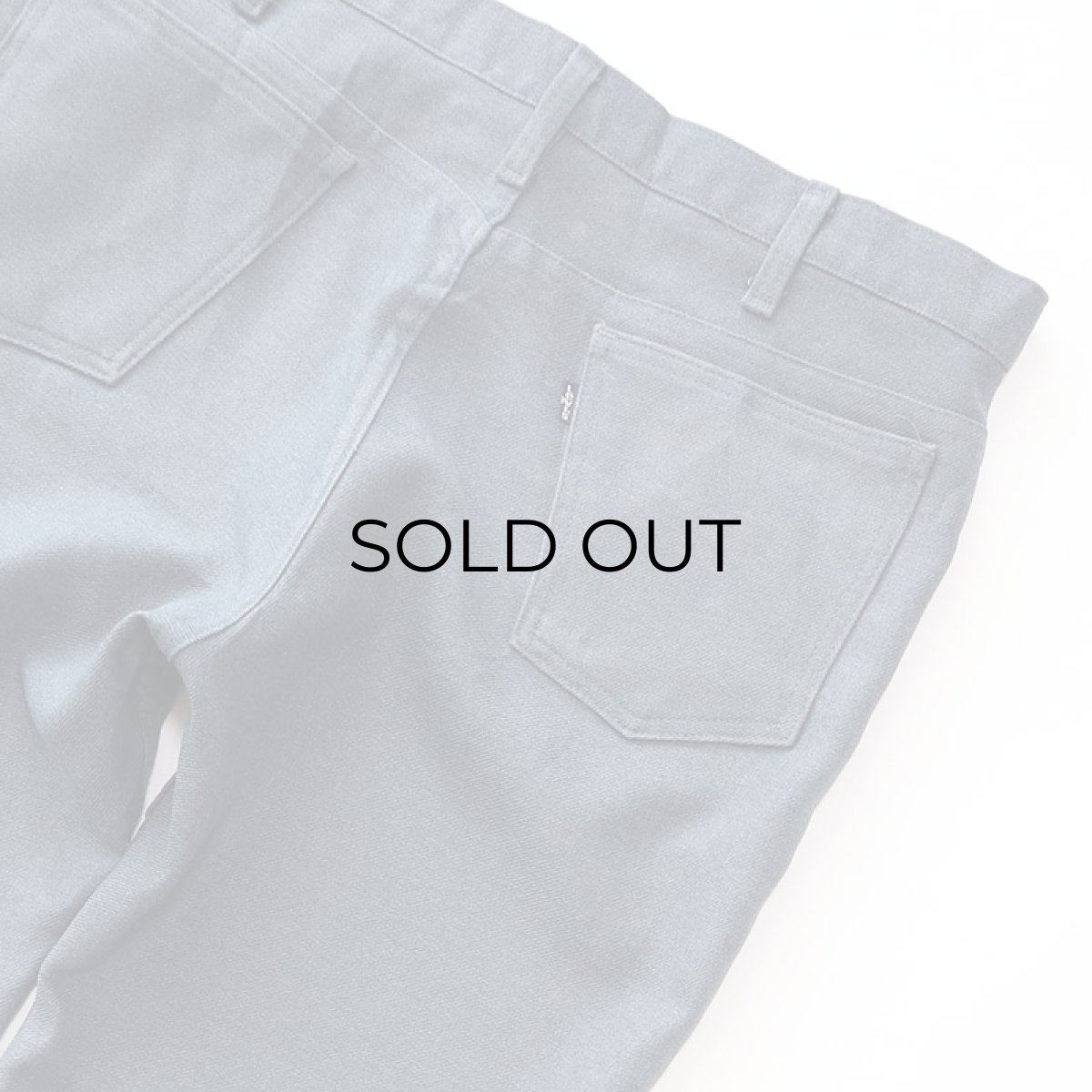 画像6: 〜90's LEVI'S 517 POLYESTER BOOTS CUT PANTS "made in USA" 【Size : W35 x L30.5 程度】 (6)