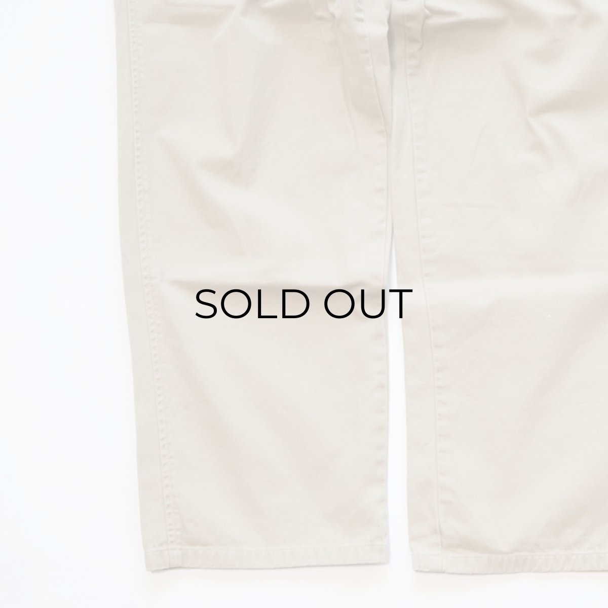 画像4: 〜90's Polo by Ralph Lauren "POLO CHINO" COTTON TWILL TUCK PANTS "MADE IN USA"【W33 x L32 程度】 (4)