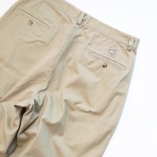 画像5: 〜90's Polo by Ralph Lauren "POLO CHINO" COTTON TWILL TUCK PANTS "MADE IN USA"【W33 x L32 程度】 (5)