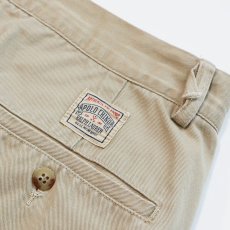 画像6: 〜90's Polo by Ralph Lauren "POLO CHINO" COTTON TWILL TUCK PANTS "MADE IN USA"【W33 x L32 程度】 (6)