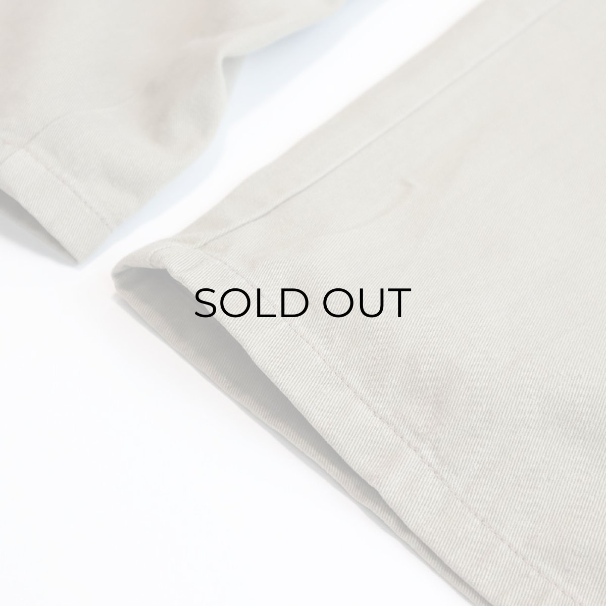 画像6: 80's UNKNOWN BRAND COTTON TWILL TUCK PANTS【W31 x L30 程度】 (6)