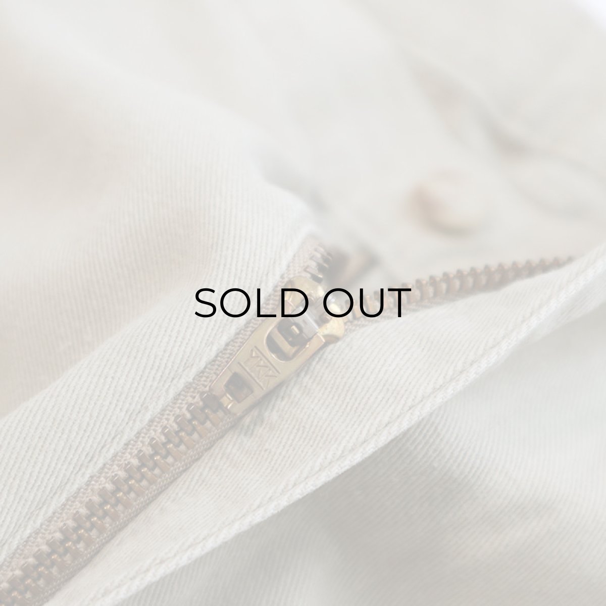 画像7: 80's UNKNOWN BRAND COTTON TWILL TUCK PANTS【W31 x L30 程度】 (7)