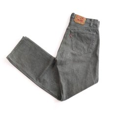 画像1: LEVI'S 501 GRAY DENIM PANTS "made in USA" 【W33 x L32 程度】 (1)