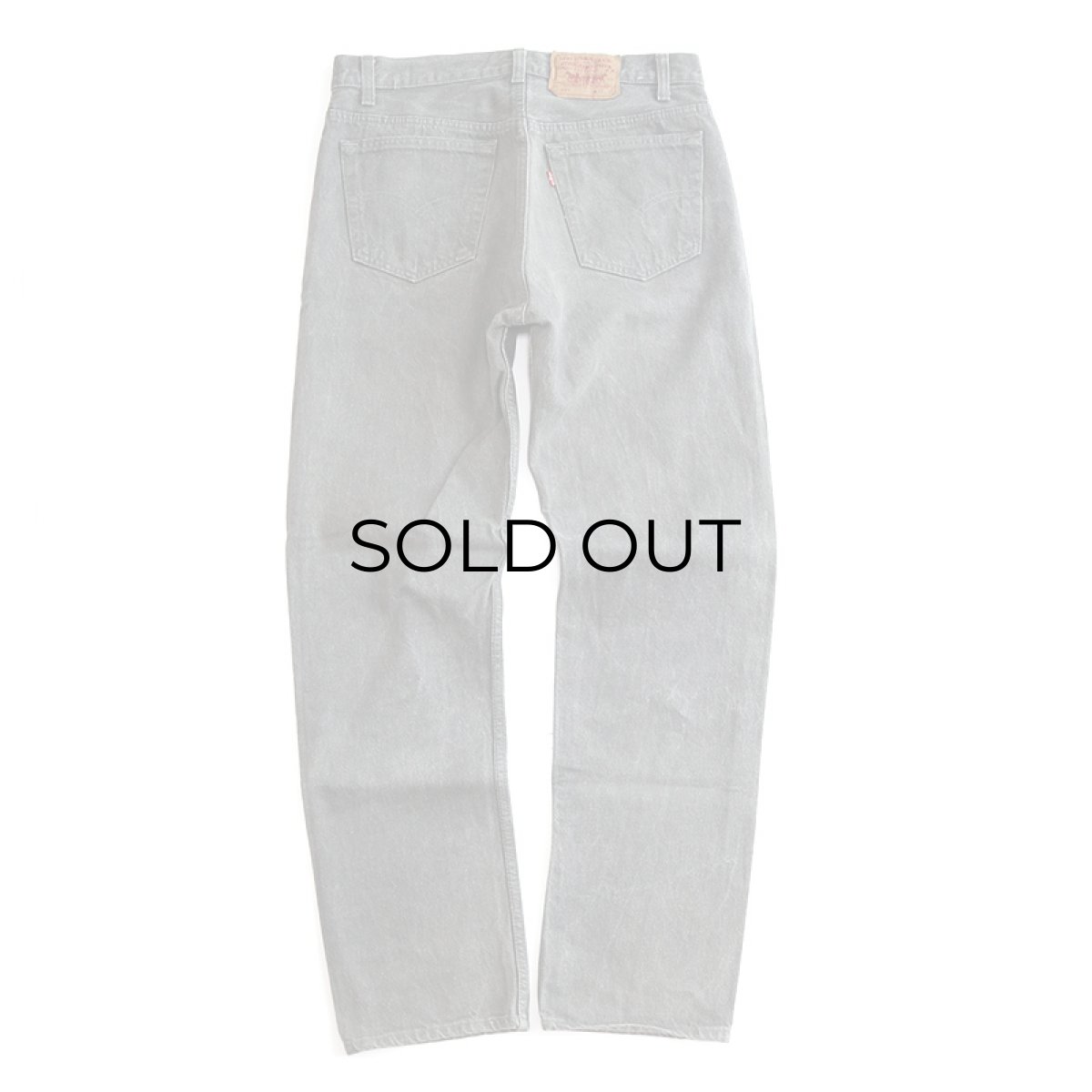 画像3: LEVI'S 501 GRAY DENIM PANTS "made in USA" 【W33 x L32 程度】 (3)