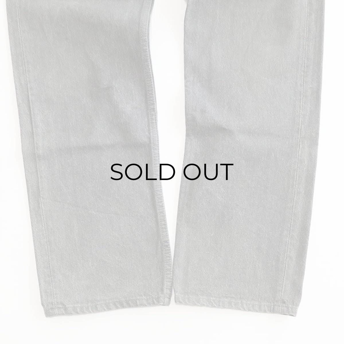 画像5: LEVI'S 501 GRAY DENIM PANTS "made in USA" 【W33 x L32 程度】 (5)