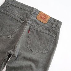 画像6: LEVI'S 501 GRAY DENIM PANTS "made in USA" 【W33 x L32 程度】 (6)