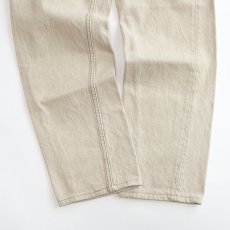 画像5: LEVI'S 501 BEIGE DENIM PANTS "made in USA" 【W31 x L29 程度】 (5)