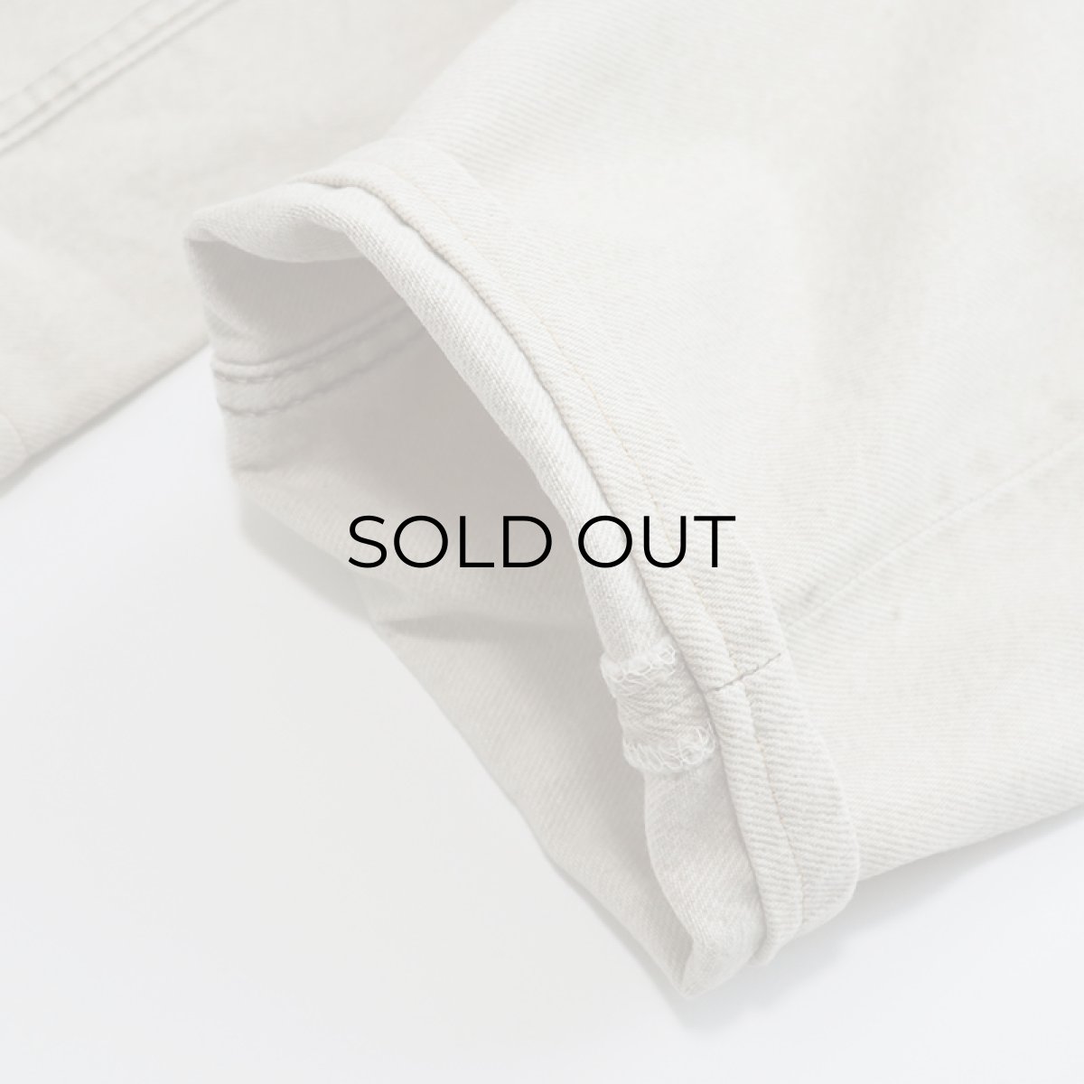 画像7: LEVI'S 501 BEIGE DENIM PANTS "made in USA" 【W31 x L29 程度】 (7)