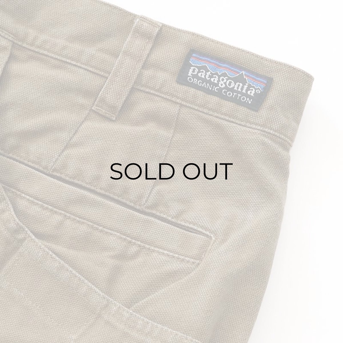 画像8: Patagonia  ORGANIC COTTON CANVAS STAND UP SHORTS【Size : W33程度】 (8)