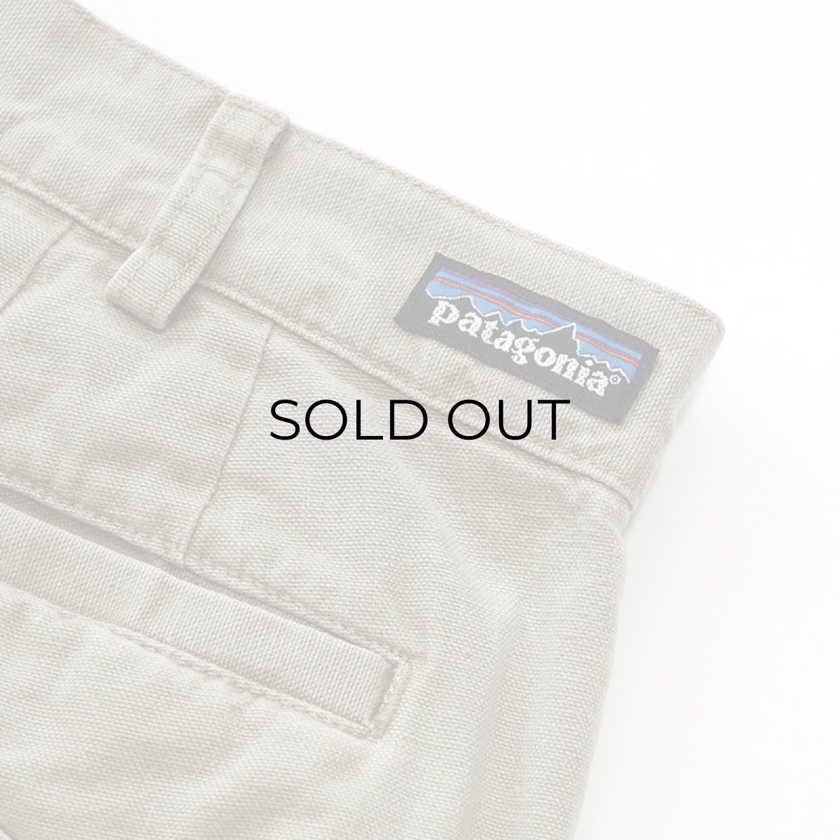 画像8: Patagonia  ORGANIC COTTON CANVAS STAND UP SHORTS【Size : W34程度】 (8)