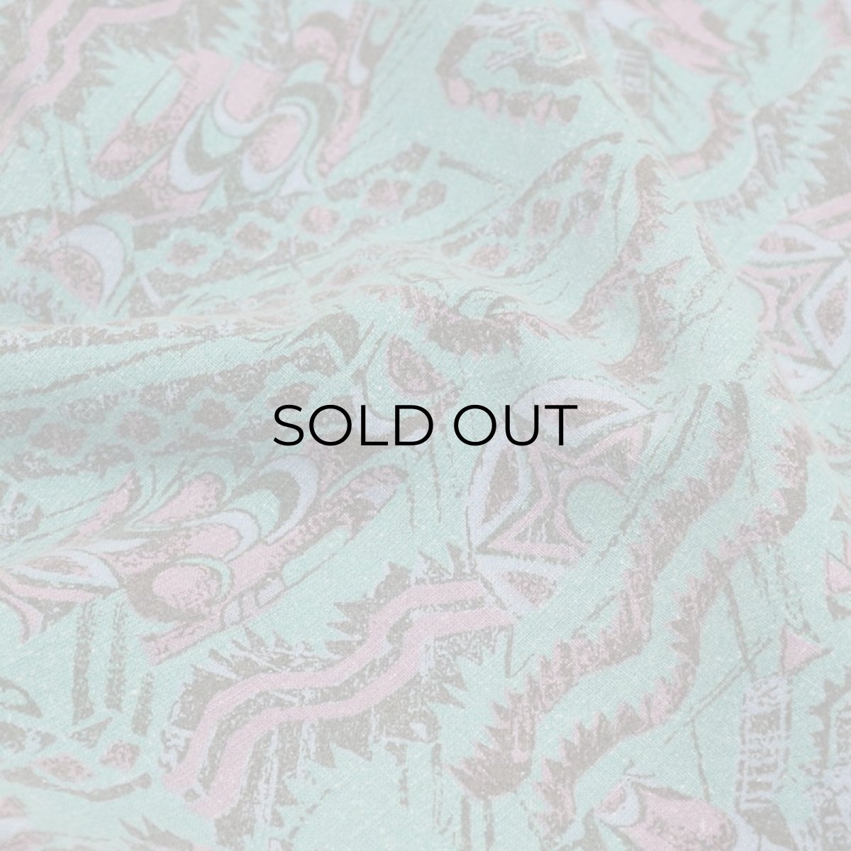 画像8: 80's PACIFIC MOTION COTTON ALL OVER PATTERN EASY BEACH PANTS (8)