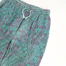 画像5: 80's PACIFIC MOTION COTTON ALL OVER PATTERN EASY BEACH PANTS (5)