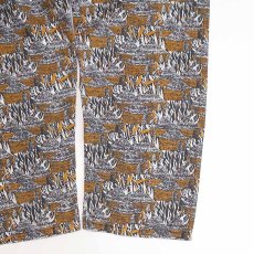 画像6: 80's LONDON WAX PRINTED COTTON ALL OVER PATTERN EASY BEACH PANTS (6)