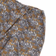 画像5: 80's LONDON WAX PRINTED COTTON ALL OVER PATTERN EASY BEACH PANTS (5)