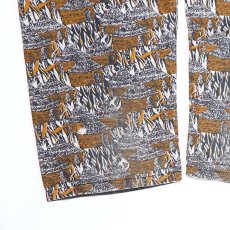 画像10: 80's LONDON WAX PRINTED COTTON ALL OVER PATTERN EASY BEACH PANTS (10)