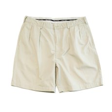 画像2: 〜90's POLO GOLF COTTON TWILL TUCK SHORTS "MADE IN USA" 【W37 程度】 (2)