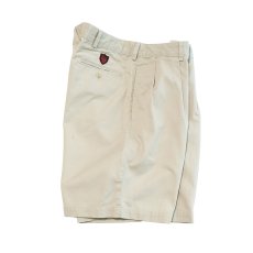 画像1: 〜90's POLO GOLF COTTON TWILL TUCK SHORTS "MADE IN USA" 【W37 程度】 (1)