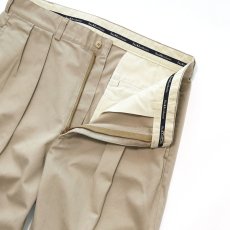 画像4: 90's Polo by Ralph Lauren "POLO CHINO" COTTON TWILL TUCK PANTS "MADE IN CANADA"【W36 x L29.5 程度】 (4)