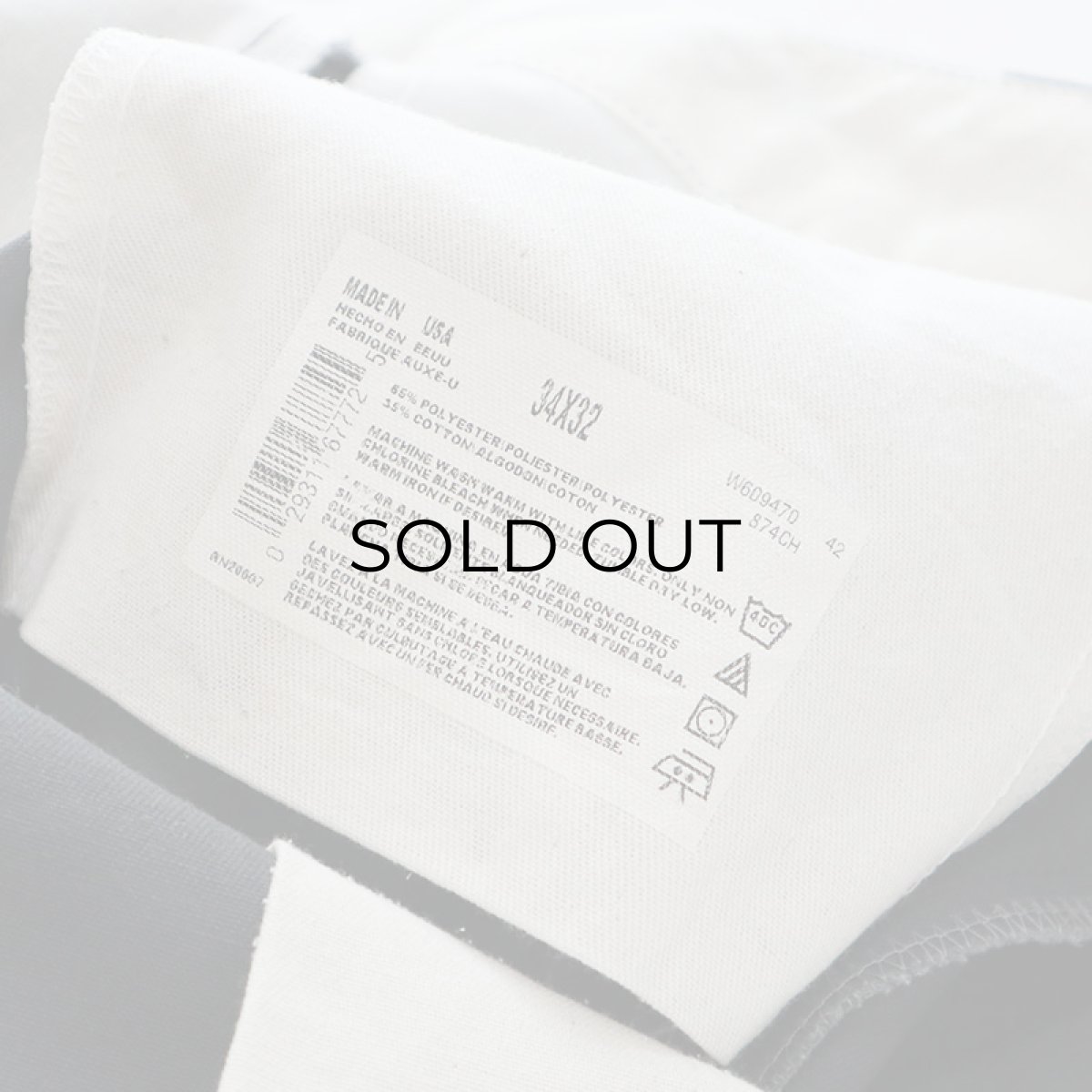 画像8: 〜90's Dickies 874 TWILL WORK PANTS "MADE IN USA"【W34 x L32 程度】 (8)